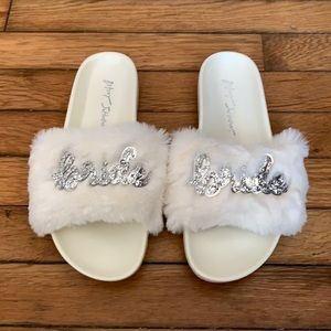 Bride Slippers 👰🏻🤍
